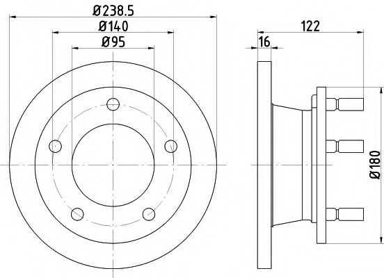 Disc frana