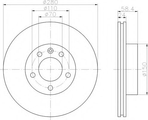 Disc frana