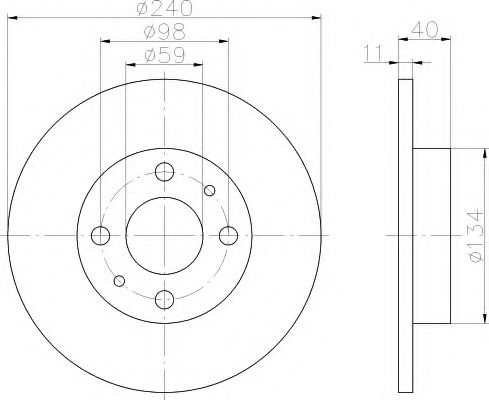 Disc frana