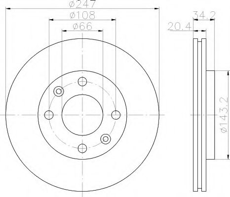 Disc frana