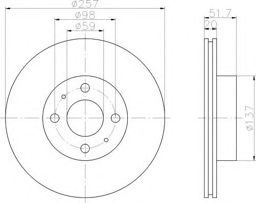 Disc frana