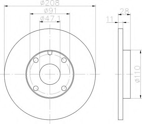 Disc frana