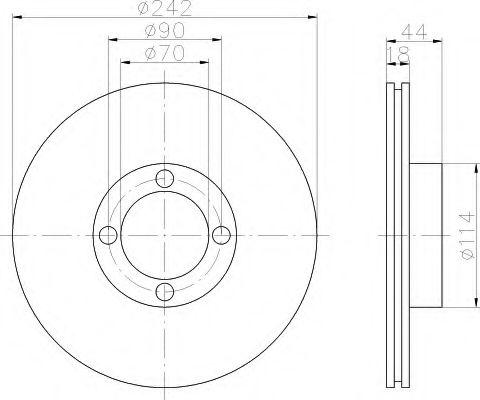 Disc frana