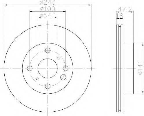 Disc frana