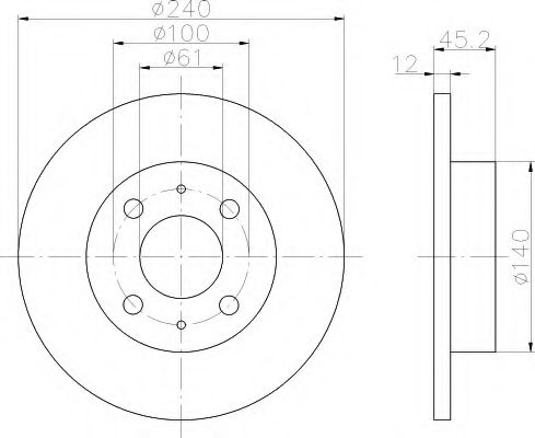 Disc frana