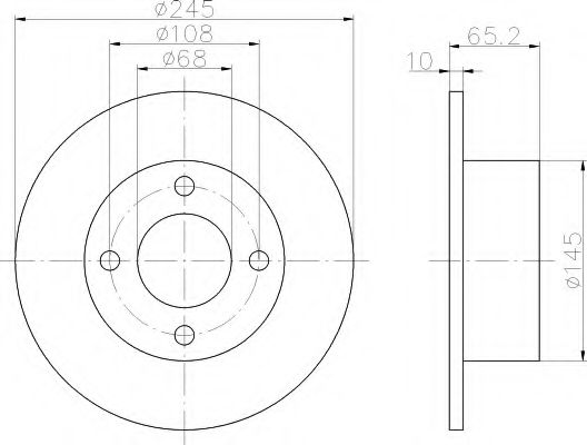 Disc frana