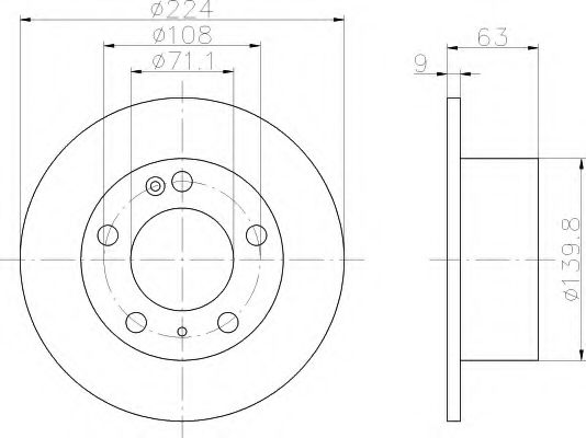 Disc frana