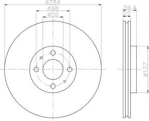 Disc frana