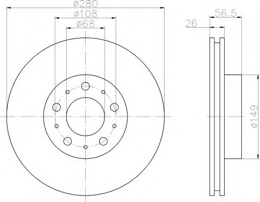 Disc frana