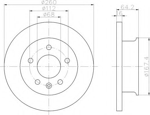 Disc frana