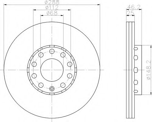 Disc frana