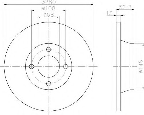 Disc frana