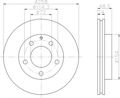 Disc frana