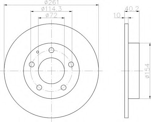 Disc frana