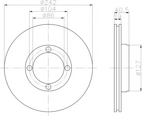 Disc frana