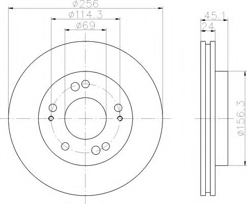 Disc frana