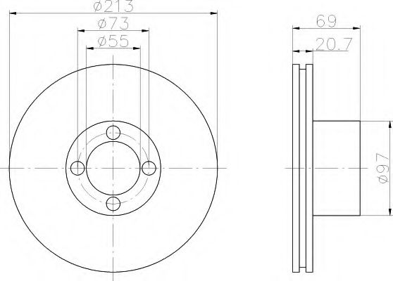 Disc frana