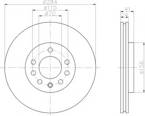 Disc frana