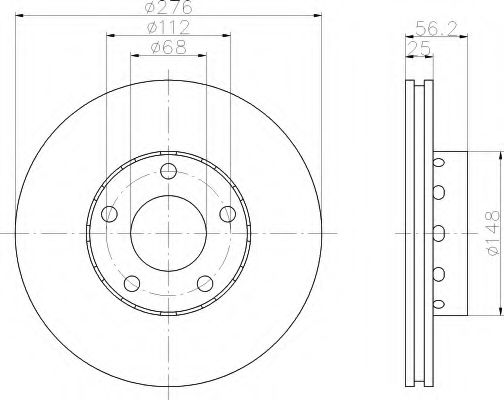 Disc frana