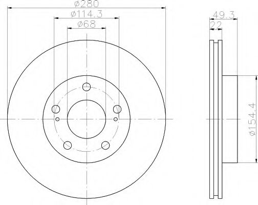 Disc frana