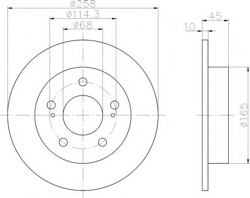 Disc frana