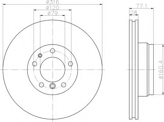 Disc frana