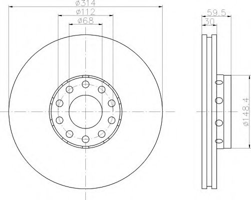 Disc frana