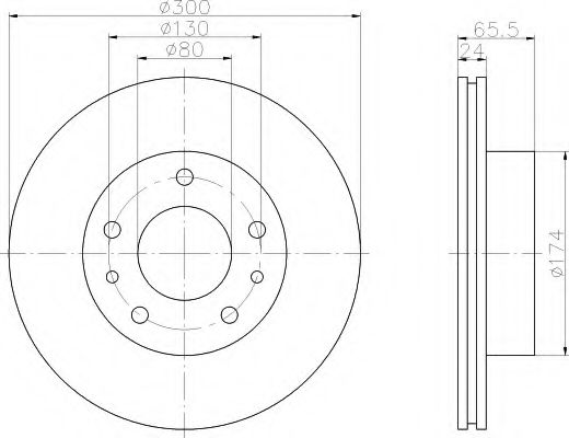 Disc frana