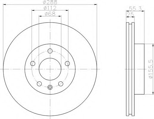 Disc frana