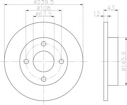 Disc frana