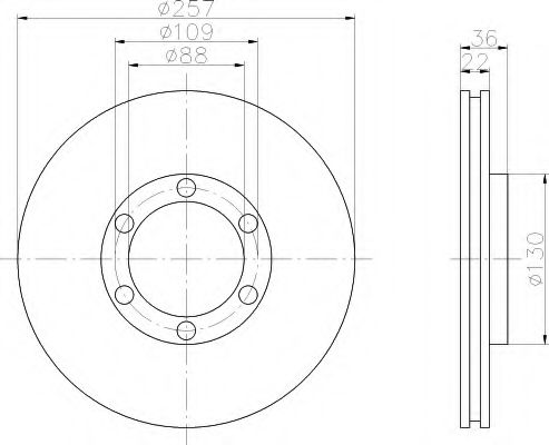 Disc frana