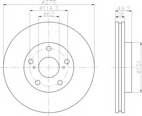 Disc frana