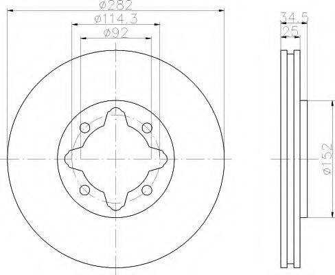 Disc frana