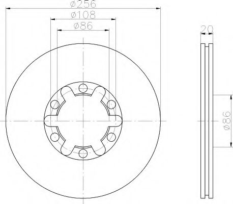 Disc frana