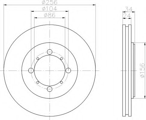 Disc frana