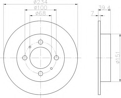 Disc frana