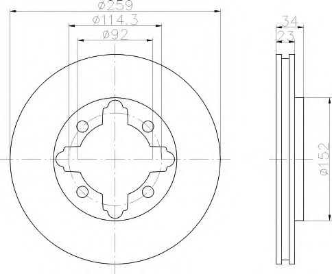 Disc frana