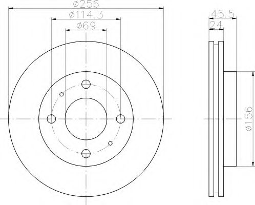 Disc frana