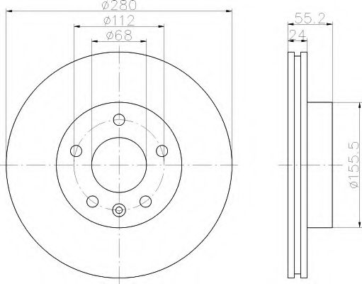 Disc frana