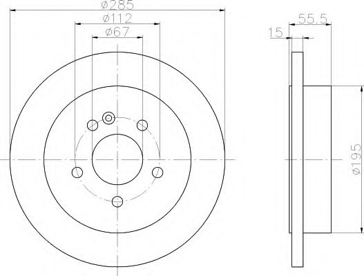 Disc frana