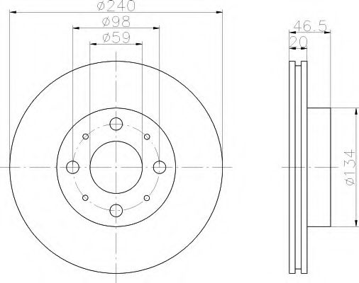 Disc frana