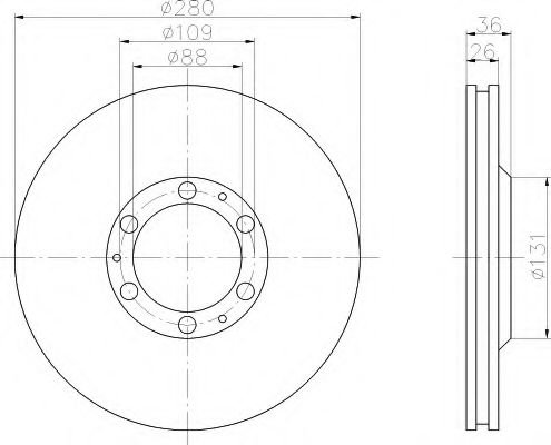 Disc frana