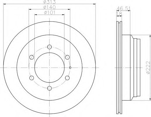 Disc frana