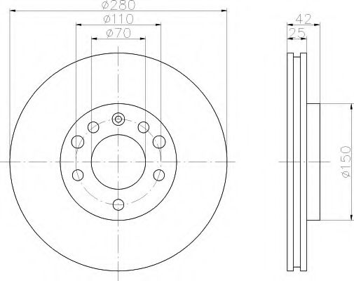 Disc frana