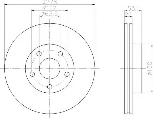 Disc frana