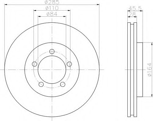 Disc frana