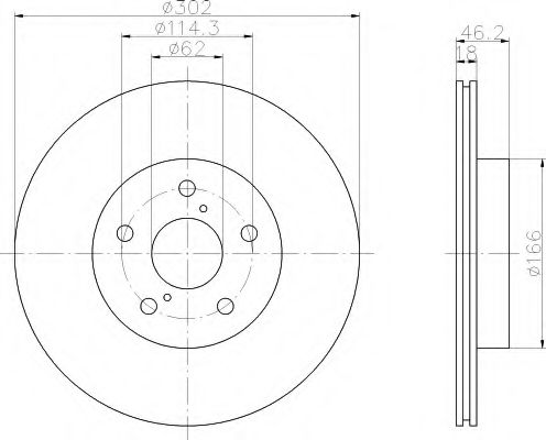 Disc frana