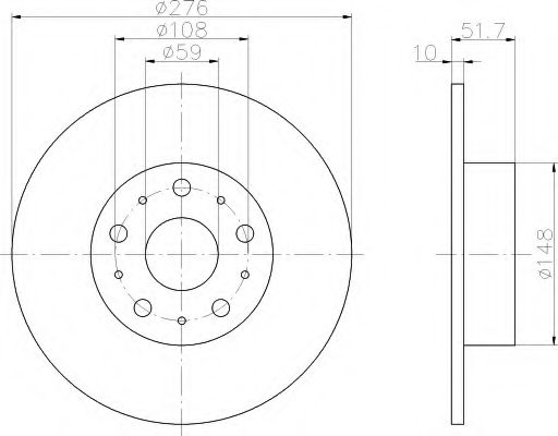 Disc frana