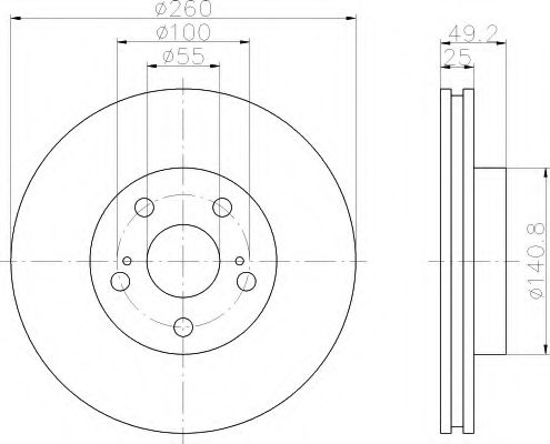 Disc frana