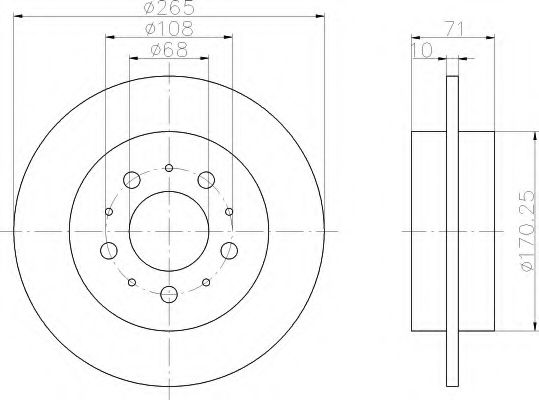 Disc frana